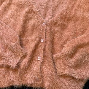 Lulu's Tops - Fuzzy Cardigan Lulu's Tops - Fuzzy Cardigan
